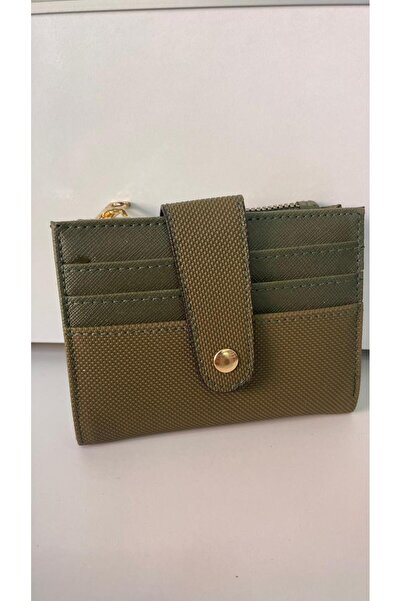 BLACK Silvery Velvet Women's Wallet with Flat Zipper and Card Holder Detail