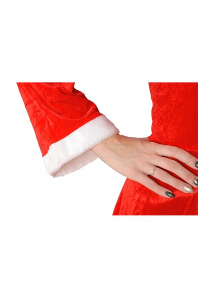 zola Γυναικείο χριστουγεννιάτικο φόρεμα, Zola®, κόκκινο και λευκό, μέγεθος universal