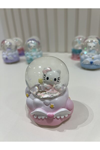 Taşmeran Hello Kitty Işıklı Mini Boy Kar Küresi Tky0382