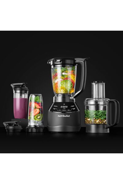 Nutribullet 1500W 3-in-1 High-Speed Blender, NTS-1500, Black