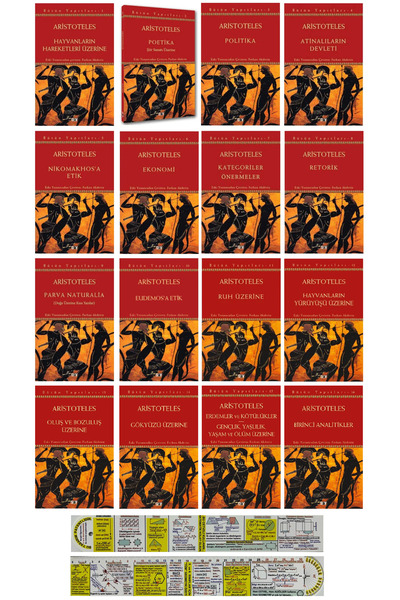 Say Yayınları Aristoteles 16 Kitap Set + Mat. Öğreten Cetvel