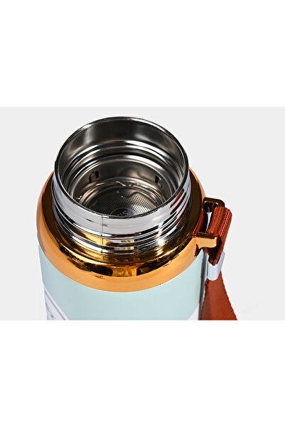 Generic 800ml Hot Cold Stainless Steel Vacuum Flask - Grey