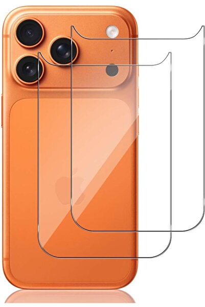 aheaks iPhone 17 Pro Max Arka Ekran Koruyucu Nano Cam, 9H Sertlik Arka Koruyu...