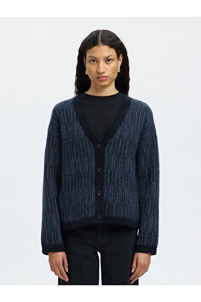 SELECTED Strickjacke Wollmix