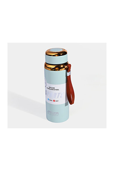 Generic 800ml Hot Cold Stainless Steel Vacuum Flask , Blue