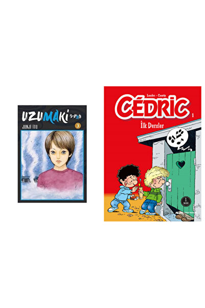Alfa Yayınları Uzumaki 3. Cilt + Cedric 1