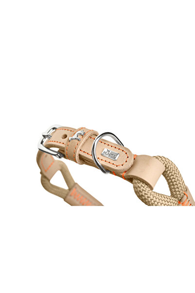 Hunter Dog collar MALIA Beige S/M 35-44 cm