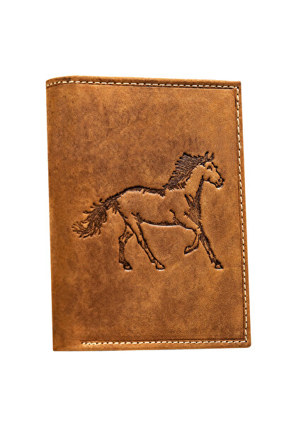 Other Portofel bărbătesc din piele N4-CHM-HORSE-BL-COGNAC