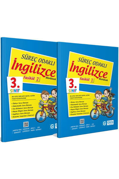 Giriş Yayınları GİRİŞ 3.Sınıf Süreç Odaklı İngilizce 1-2 Fasikül