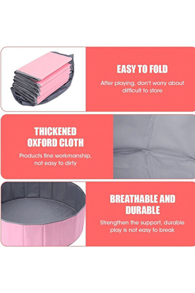 Generic Kids Ball Pit Foldable & Portable & Reusable Balls Pit for Toddlers