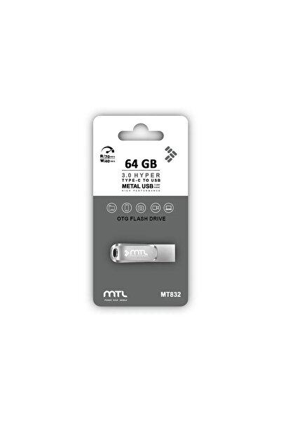MTL 64 Gb Type-C USB Flash Memory Otg 3.0 Fast Reading Metal Case Phone Table...