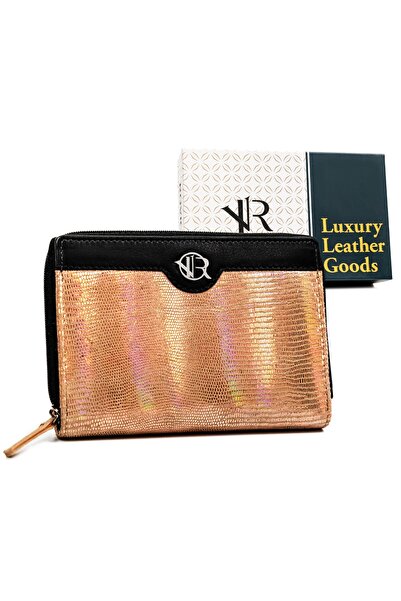 Other Portofel din piele pentru femei RV-791-SLA-4941 AUR-NEGRU
