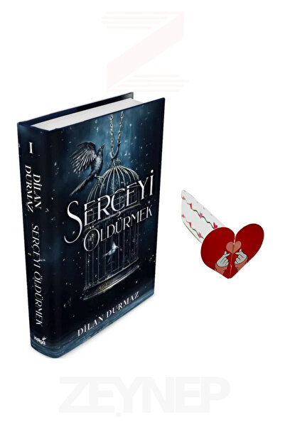 İndigo Kitap Serçeyi Öldürmek 1 (CİLTLİ) Özel Tasarım Kalp Ayraç Hediye