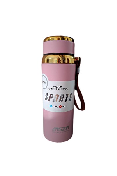 Generic 800ml Hot Cold Stainless Steel Vacuum Flask - Pink