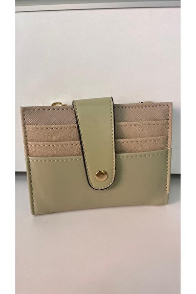 BLACK Silvery Velvet Women's Wallet with Flat Zipper and Card Holder Detail