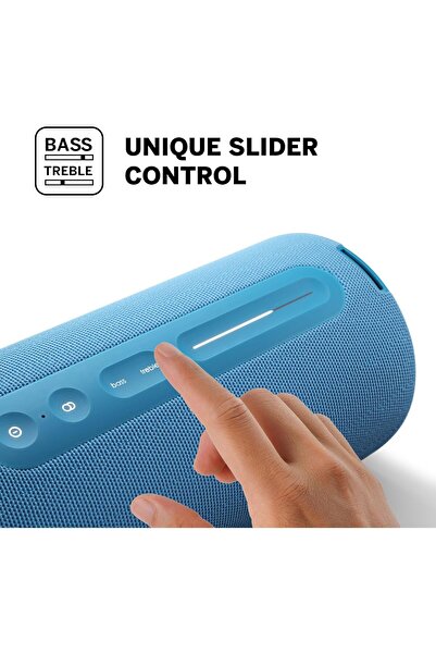 Loewe We. HEAR pro من Kylian Mbappé - مكبر صوت بلوتوث (BT 5.3، 100 واط، IPX6) - Denim