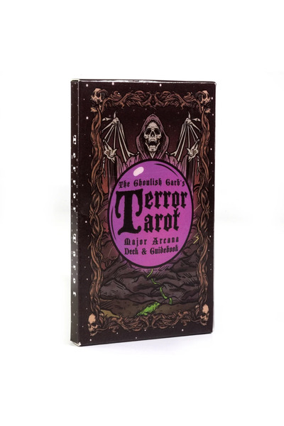 Choice Terror The Ghoulish Garb Terror Tarot 22pcs Cards Major Arcana Tarot Card Deck Gothic Halloween Taro