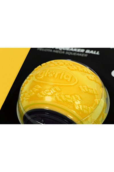 Gloria Minge pentru animale de companie PLAY AND RUN, galbenă, TPR, L 8,89 cm