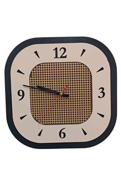 LODOS CNC ساعة حائط خشبية على شكل خلية النحل من طراز هازيران، ساعة حائط عصرية