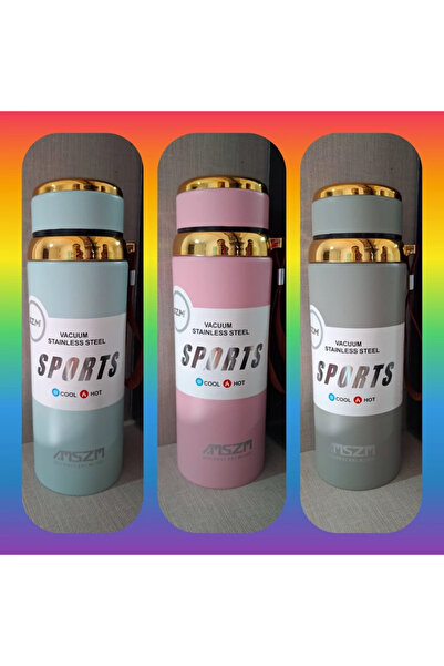 Generic 800ml Hot Cold Stainless Steel Vacuum Flask - Pink