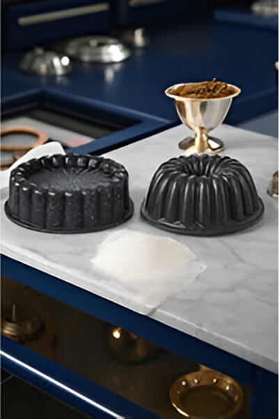 WOW 2’li Granit Döküm Kek & Tart Kalıbı 26 cm – Siyah