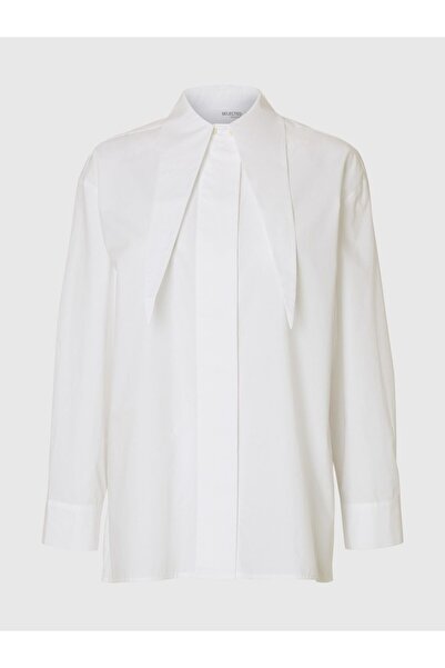 SELECTED Langarmhemd Baumwoll