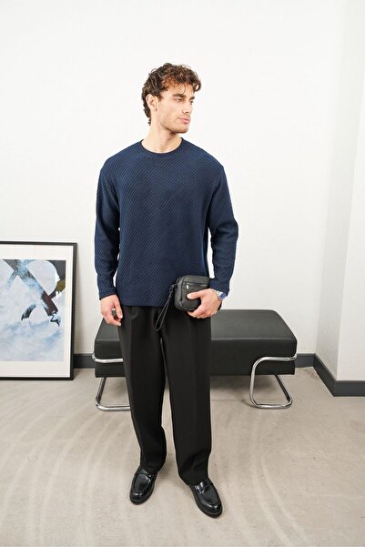 TÜZeMEN سويت شيرت كروس تيكسيد بيسك