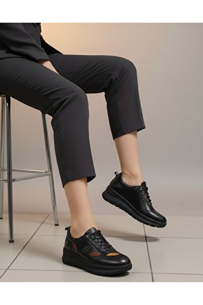 ÇAĞ AYAKKABI Genuine Leather Women's Casual Shoes Ç35