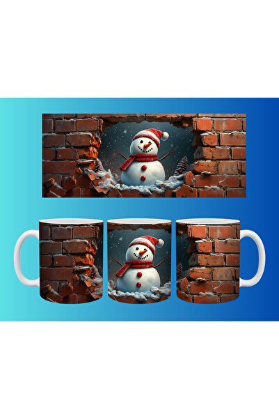 Evion Kardan Adam Desenli Yılbaşı Kupası – Yeni Yılın Neşesi