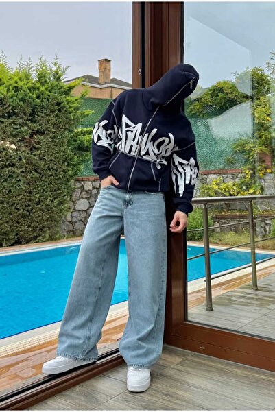 serline Ice Blue Extra Baggy Pants