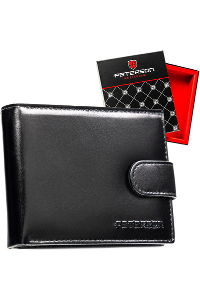 Other Portofel din piele pentru bărbați PTN N992L-NGV-9509 Negru