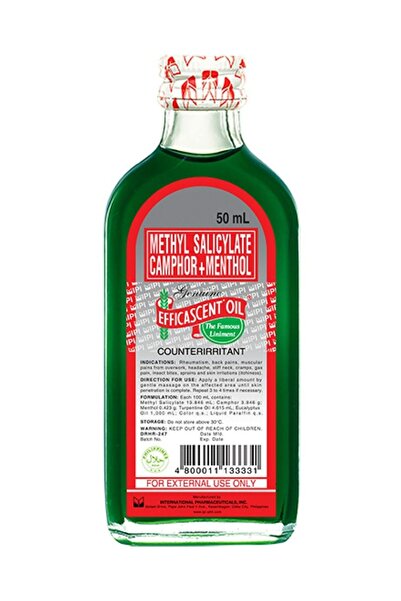 EFFECTIVE زيت التدليك والاسترخاء الفلبيني جينيون