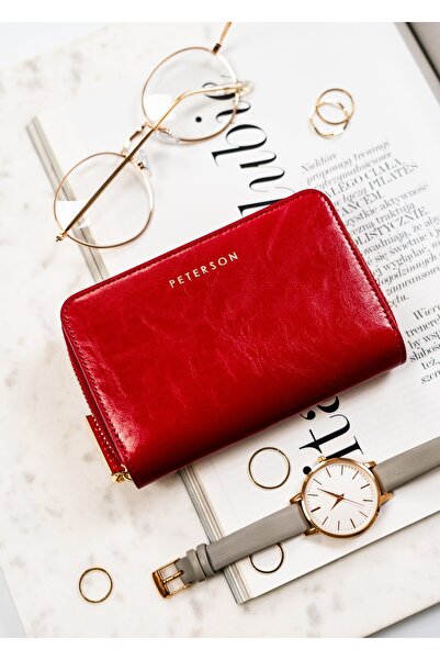Other PTN PL-418-1513 Red Leather Wallet