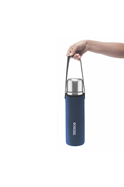 Borosil Vacuum Thermo Flask Blue 750ml