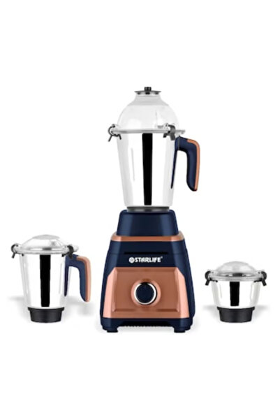 STARLİFE 3 in 1 Mixer Grinder SL-1043 | 1000W | 3 Jars | Bronze