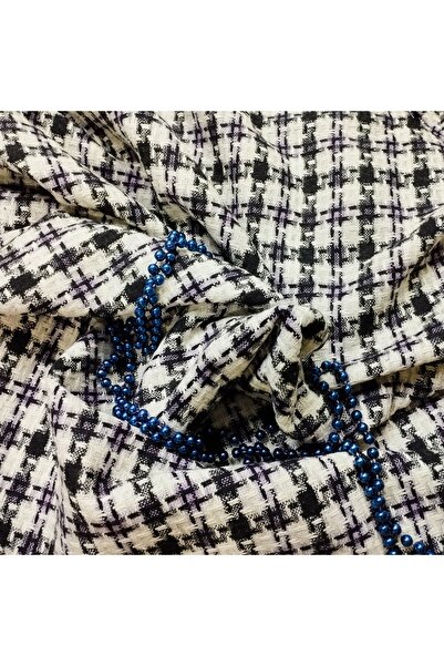 SARE NEHİR Pamuk metrelik Şanel kumaş