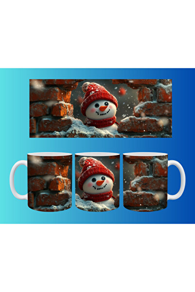 Evion Kardan Adam Desenli Yılbaşı Kupası – Yeni Yılın Neşesi