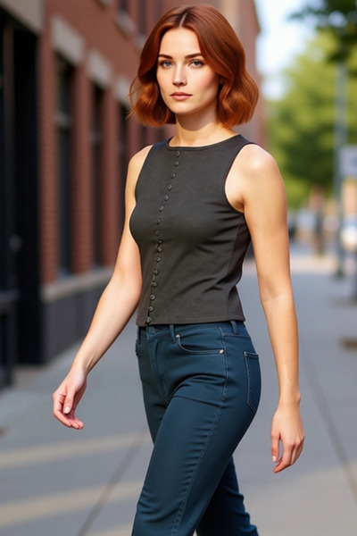 PayBuy Buttoned Fitted Bodycon Knitted Blouse Regular Size Carefully Selected Long Lasting High Quality