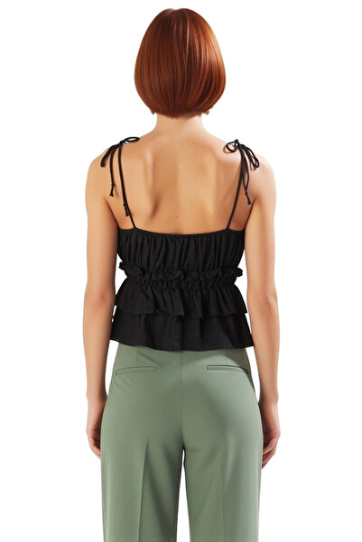 PayBuy Γυναικεία καλοκαιρινή μπλούζα με λεπτές τιράντες, μοντέλο Crop, Ειδικό Σχέδιο, Ανθεκτικό Υλικό