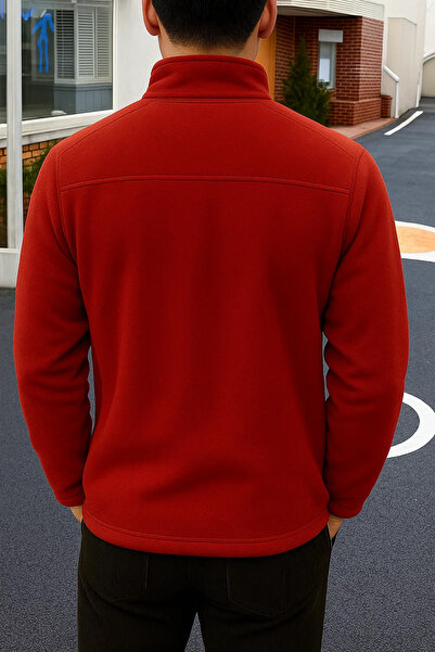 COMBİNE MİCHAİL ملابس داخلية رجالية مريحة من الصوف الأحمر السميك