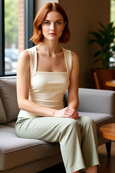 PayBuy Γυναικεία πλεκτή μπλούζα με κορδόνια με τετράγωνο λαιμόκοψη καθημερινή τέλεια εφαρμογή Ειδικό σχέδιο