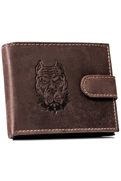 Other Portofel bărbătesc din piele N992L-CHM-DOG-2-BL MARO
