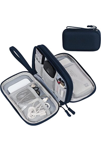 fulina Electronic Accessories Pouch, Digital Gadget Organizer Case, Travel Gear Storage Carrying Sleeve Bag