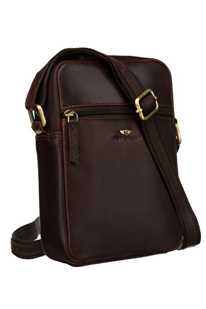 Other Geantă din piele maro PTN 704-OPU-4598