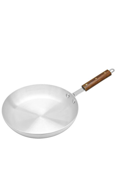 RAJ Aluminium Frying Pan with Wooden Handle 26cm