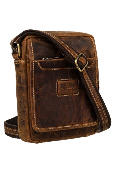 Other Geantă din piele maro PTN 1117-TMH-5825