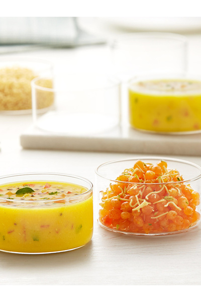 Borosil مجموعة أوعية زجاجية كبيرة مكونة من 6 قطع (كاتوريز)