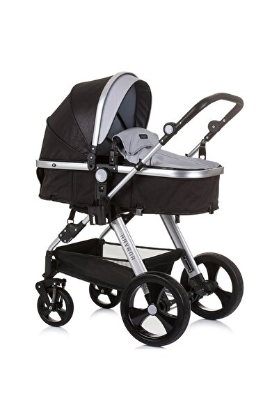 Chipolino Havana 3 in 1 stroller obsidian silver