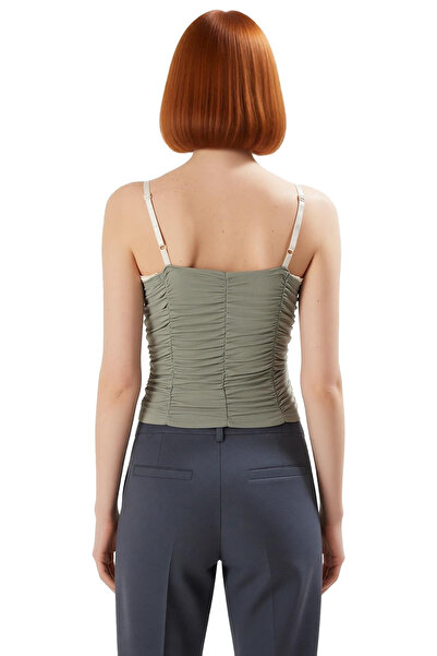 PayBuy Summer Polyamide Crop Blouse Thin Strap Fitted Fit Carefully Selected Modern Style