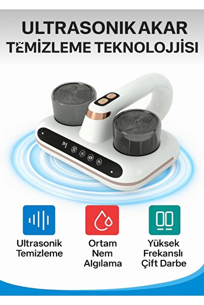 ATLT ATLANTİS AKILLI UV SÜPÜRGE YATAK HALI VE KOLTUK İÇİN SESSİZ VE GÜÇLÜ EMİ...